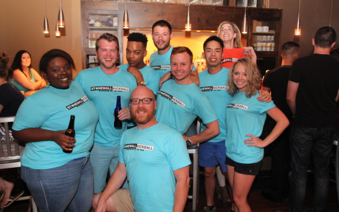 Stonewall Kickball – Wilmington T-shirt exchange party!
